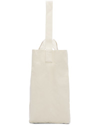 hellbeige Shopper Tasche aus Segeltuch von Stella McCartney