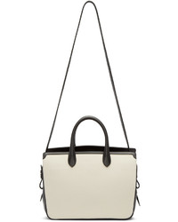 hellbeige Shopper Tasche aus Segeltuch von Jil Sander