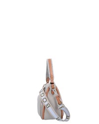 hellbeige Shopper Tasche aus Segeltuch von Bogner