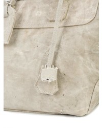 hellbeige Shopper Tasche aus Segeltuch von Readymade