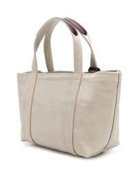 hellbeige Shopper Tasche aus Segeltuch von Tila March