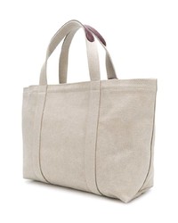 hellbeige Shopper Tasche aus Segeltuch von Tila March