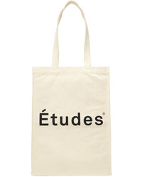 hellbeige Shopper Tasche aus Segeltuch von Études