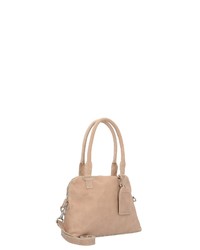 hellbeige Shopper Tasche aus Wildleder von Cowboysbag