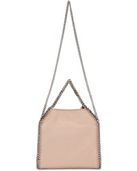 hellbeige Shopper Tasche aus Wildleder von Stella McCartney