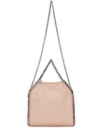 hellbeige Shopper Tasche aus Wildleder von Stella McCartney