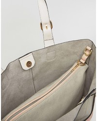 hellbeige Shopper Tasche von Oasis