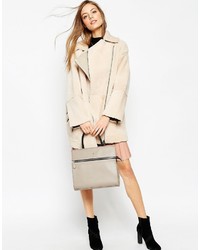 hellbeige Shopper Tasche von Asos