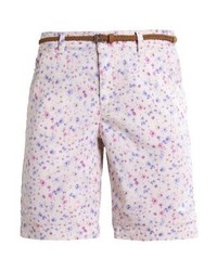hellbeige Shorts mit Blumenmuster von Esprit