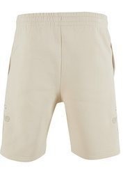 hellbeige Shorts mit Paisley-Muster von karl kani