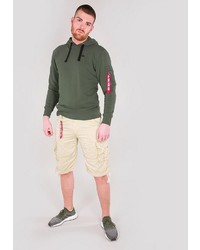 hellbeige Shorts von Alpha Industries