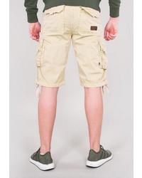 hellbeige Shorts von Alpha Industries