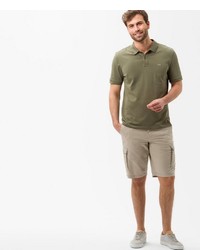 hellbeige Shorts von Brax