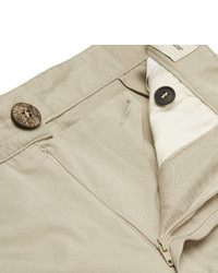 hellbeige Shorts von Oliver Spencer