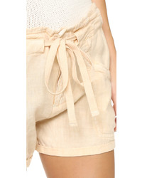 hellbeige Shorts von Blank