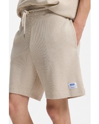 hellbeige Shorts von HUGO Blue