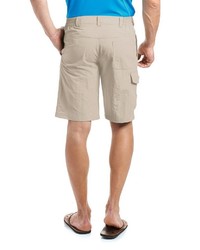 hellbeige Shorts von maier sports