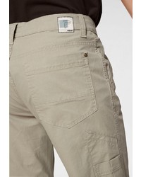 hellbeige Shorts von Pioneer Authentic Jeans