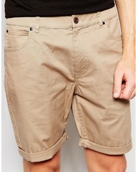 hellbeige Shorts von Asos