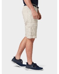 hellbeige Shorts von Tom Tailor