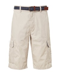 hellbeige Shorts von Tom Tailor