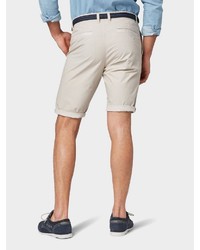 hellbeige Shorts von Tom Tailor