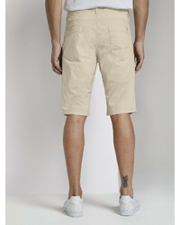 hellbeige Shorts von Tom Tailor