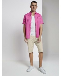 hellbeige Shorts von Tom Tailor