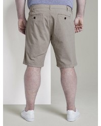 hellbeige Shorts von TOM TAILOR Men Plus