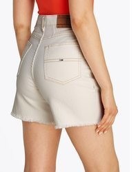 hellbeige Shorts von Tommy Jeans