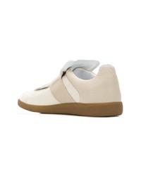 hellbeige Slip-On Sneakers von Maison Margiela