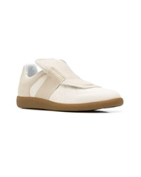 hellbeige Slip-On Sneakers von Maison Margiela