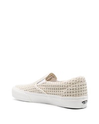 hellbeige Slip-On Sneakers von Vans