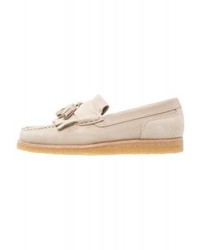 hellbeige Slipper mit Quasten von Yogi
