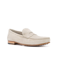 hellbeige Slipper von Tod's