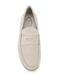 hellbeige Slipper von Tod's