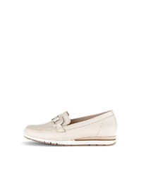 hellbeige Slipper von Gabor