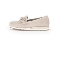 hellbeige Slipper von Gabor