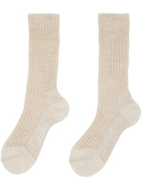 hellbeige Socken von Jacquemus