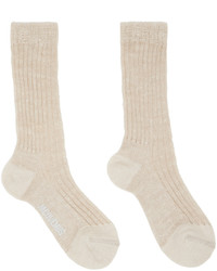 hellbeige Socken von Jacquemus
