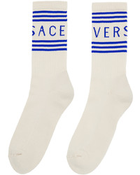hellbeige Socken von Versace