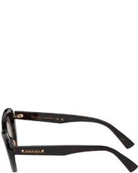 hellbeige Sonnenbrille von Gucci