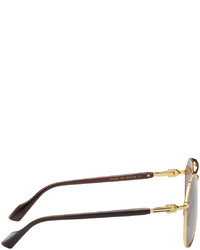 hellbeige Sonnenbrille von Gucci