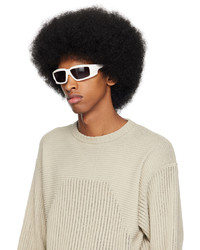 hellbeige Sonnenbrille von Rick Owens