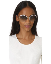hellbeige Sonnenbrille von Prada