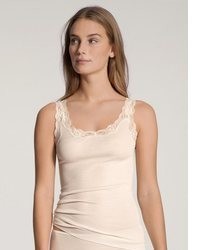 hellbeige Spitze Bluse von Calida