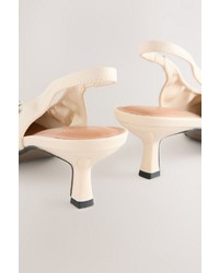 hellbeige Spitze Pumps von NEXT