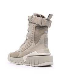 hellbeige Sportschuhe von Balmain