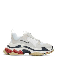 hellbeige Sportschuhe von Balenciaga