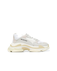 hellbeige Sportschuhe von Balenciaga